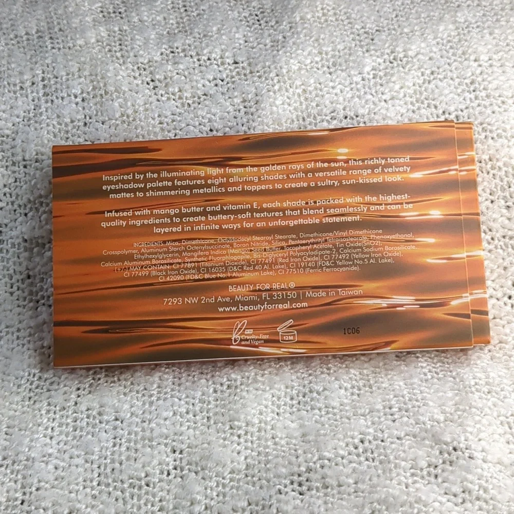 BEAUTY FOR REAL. Golden Hour Eyeshadow Palette, 5.6g/0.2oz - Picture 9 of 11